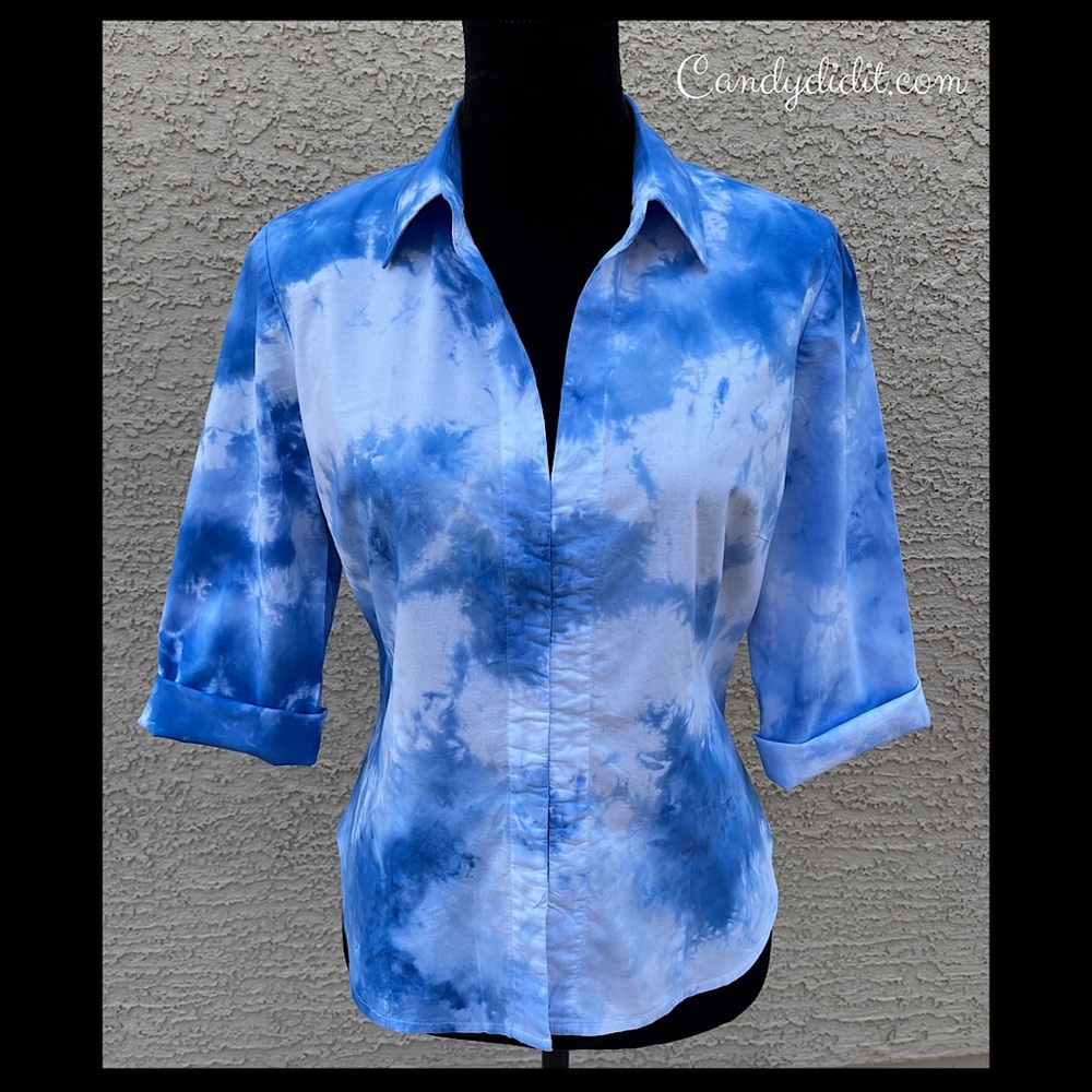 Cute Xhilaration Tie Dye W/ Hook & Eye Closure L